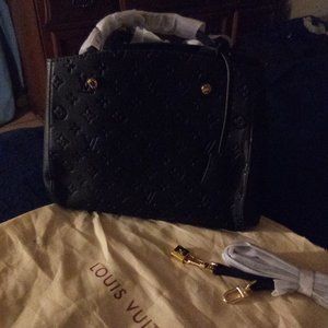 Louis Vuitton Monogram covered Canvas Handbag